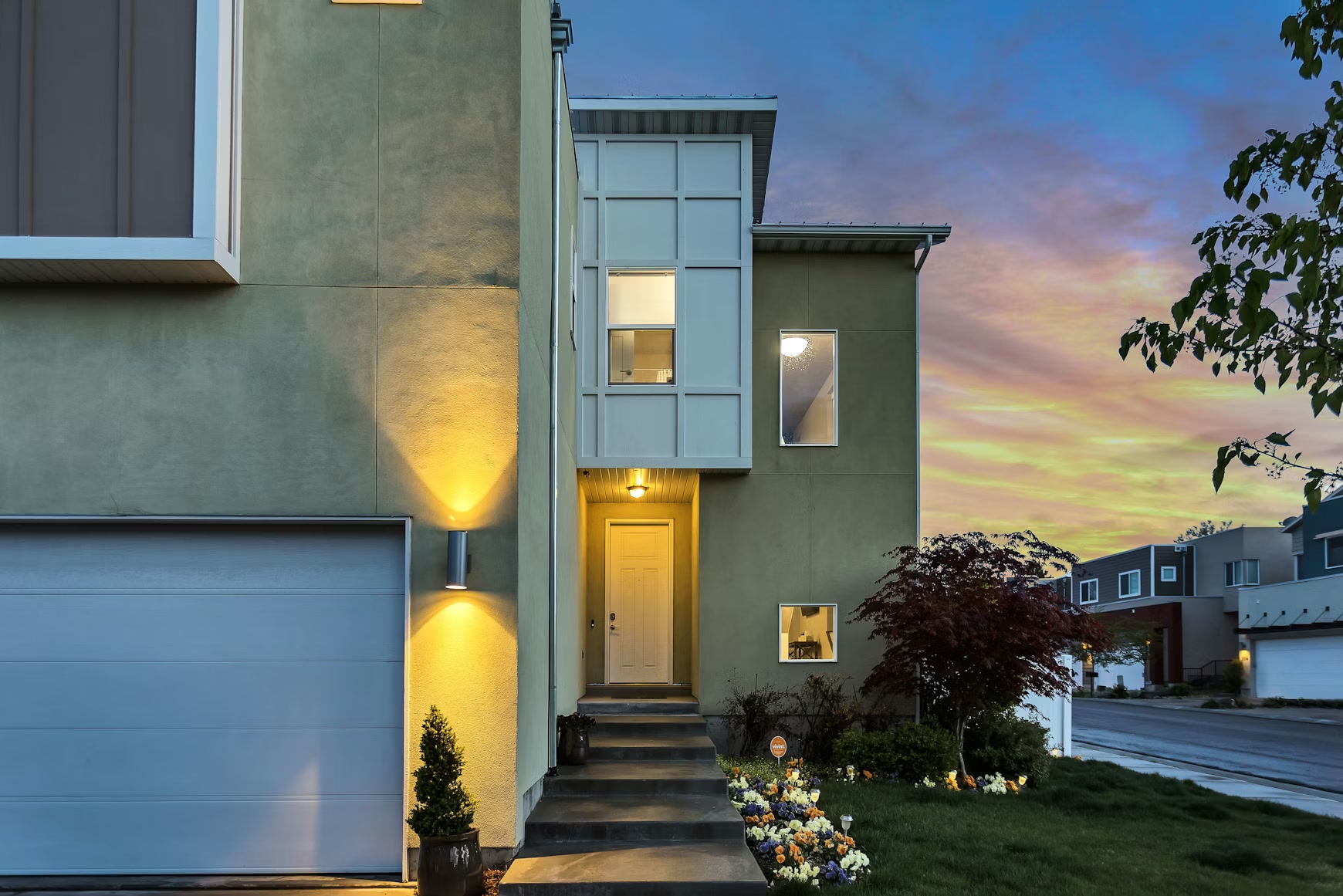 Bay Area home at dusk — YKCA Restoration responds around the clock